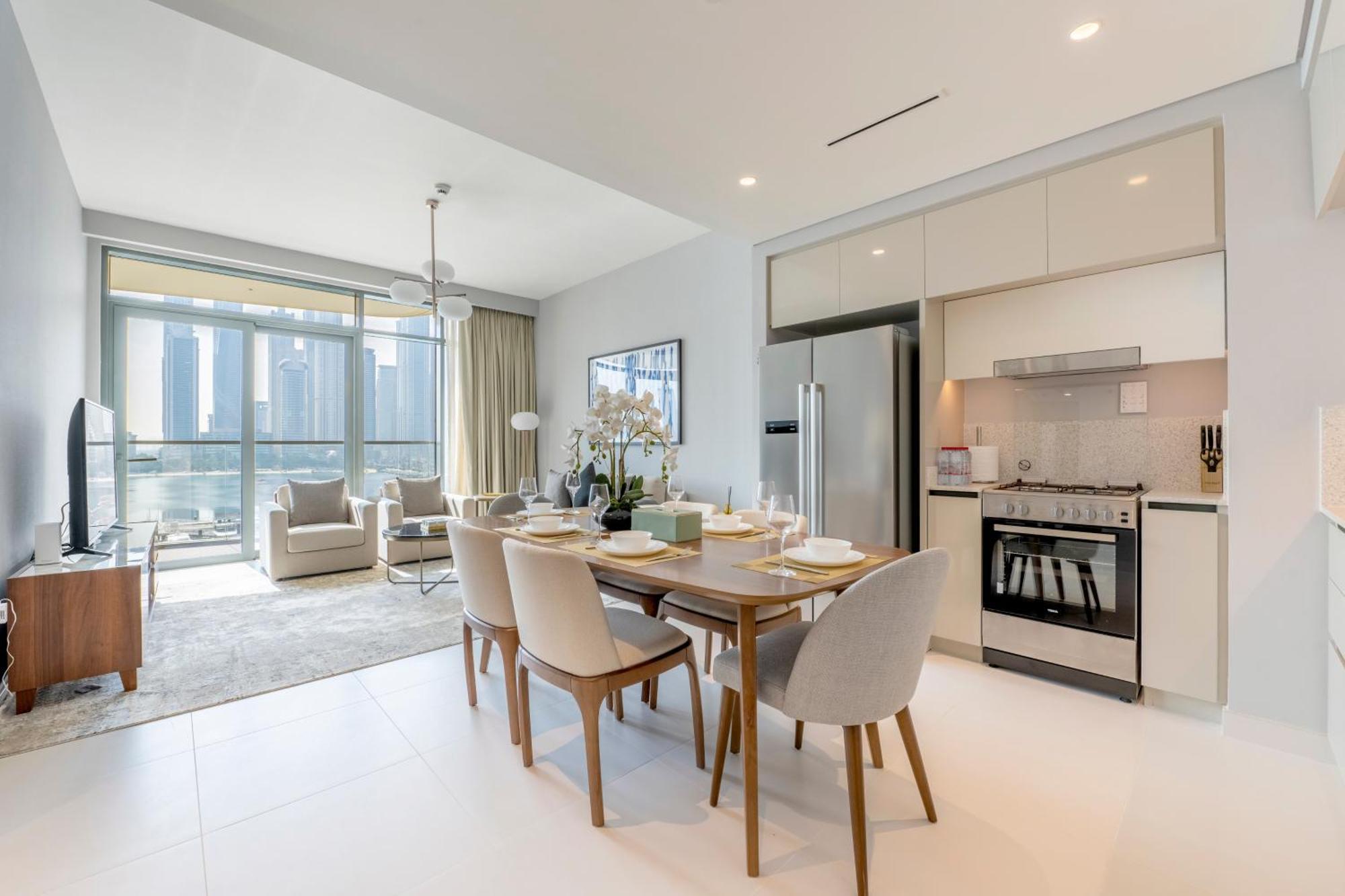 Ultra Luxury Emaar Beachfront - Private Beach And Pool Dubai Exterior photo